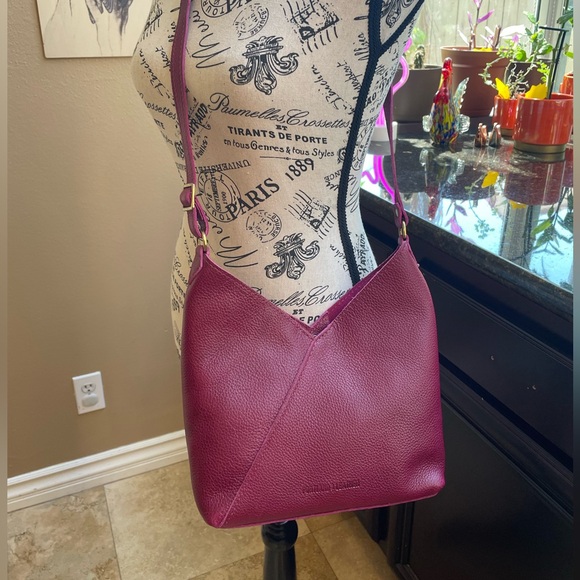 Portland Leather Small Naomi in Orchid - Picture 1 of 16
